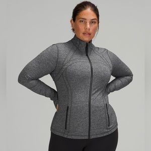 LULULEMON DEFINE JACKET HEATHERED BLACK
